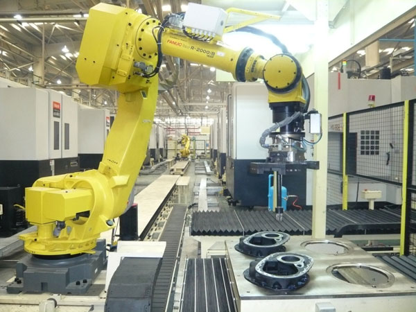 數(shù)控車床機(jī)器人自動(dòng)上下料